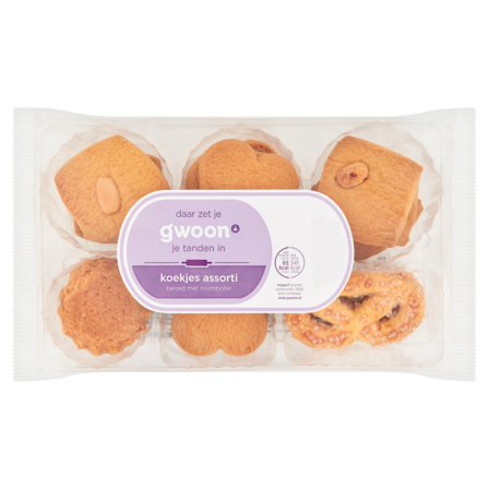 G'WOON koekjes assorti 300 GR