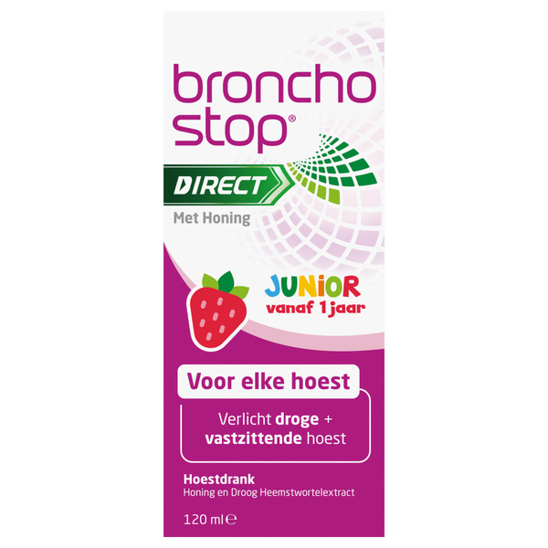 BRONCHOS AV hoestdrank  direct jr 120 ML