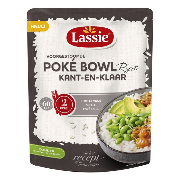 LASSIE poke bowl kant en klare rijst 250 GR