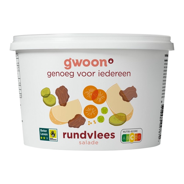 G'WOON rundvleessalade 1 KG 1 KG