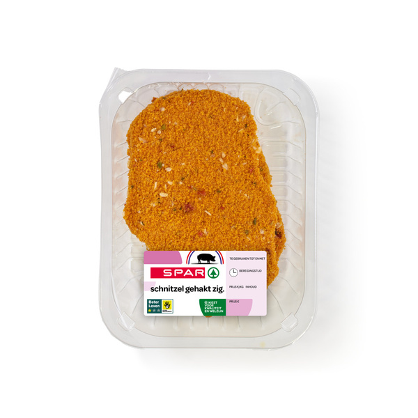 SPAR schnitzel gehakt zig 2st 200 GR