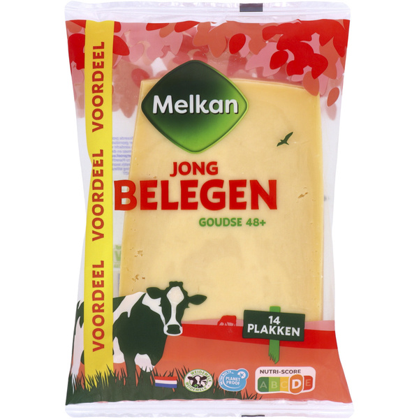 MELKAN gouda jong bel 48+ Voordeelpak plakken