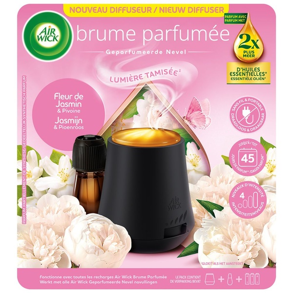AIRWICK mist diffuser jasmijn & pioenroos 17 GR