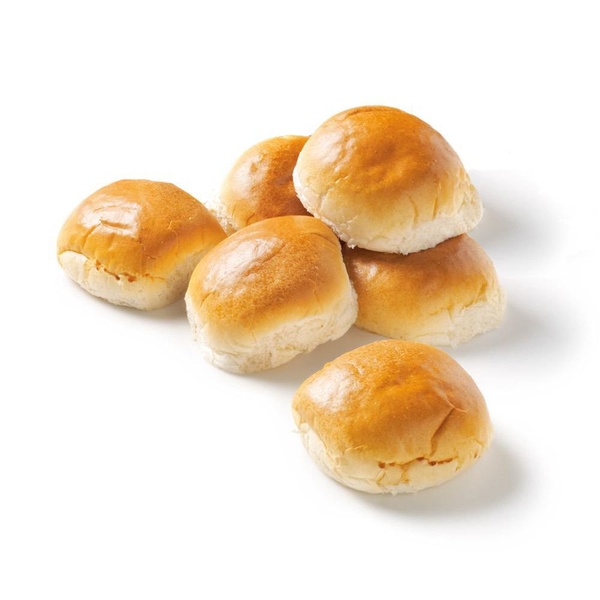 Ambachtelijke witte bollen 6 st 6 ST
