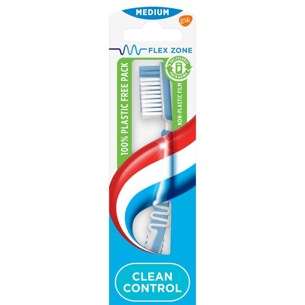 AQUAFR clean control m tandenborstel 1 ST