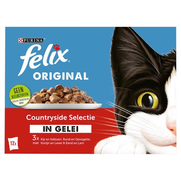 FELIX vleesselectie in gelei 1.02 KG