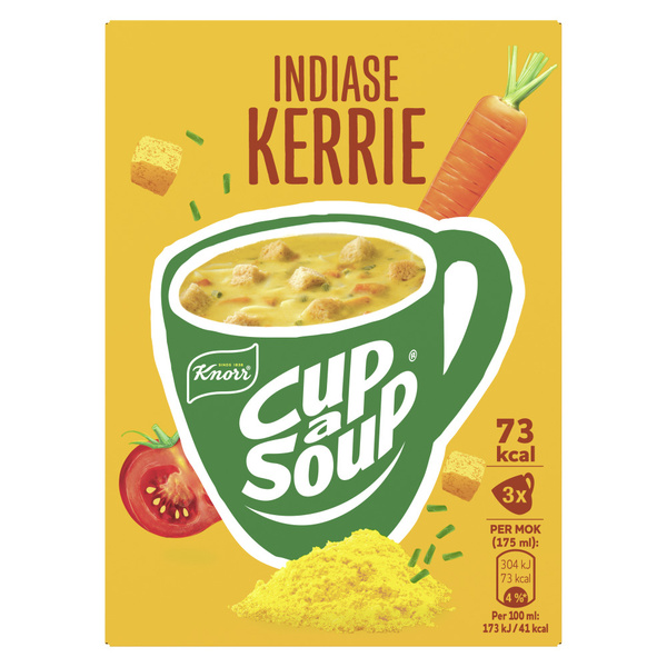 KNORR cup a soup indiase curry 51 GR
