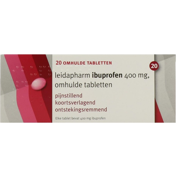 LEIDA UAD ibuprofen  400MG 20 ST