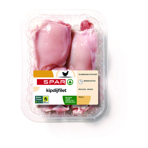SPAR blk kipdijfilet 1 KG