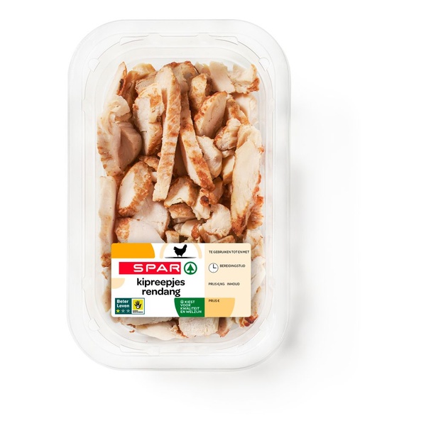 SPAR blk kipreepjes gegrild nat 175 GR