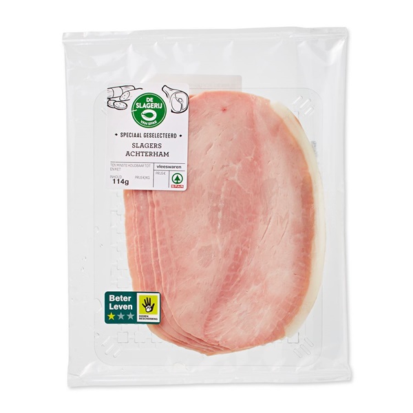 SPAR KLP  slagersachterham 125gr 1 KG