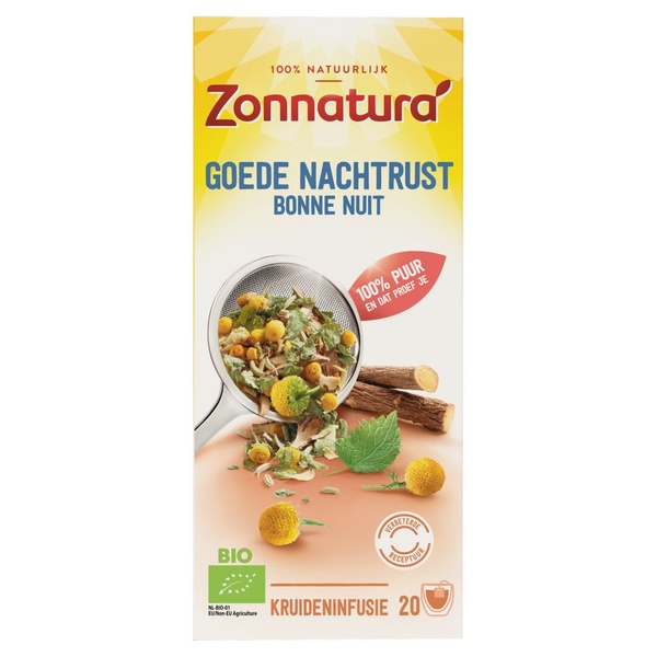 ZONNATUR goede nachtrust thee 20 ST